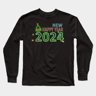 Happy New year 2024 Long Sleeve T-Shirt